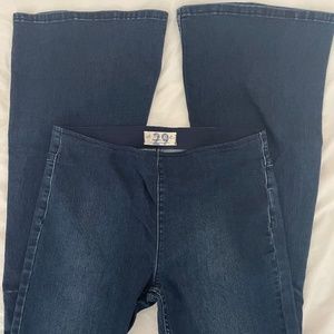Free People Penny Pull-On Flare Jeans Size 29